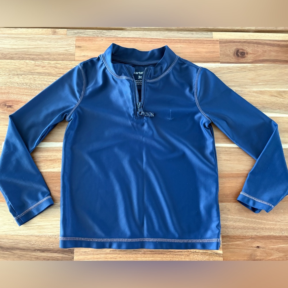 Carter's Navy Kids Swim Rashguard